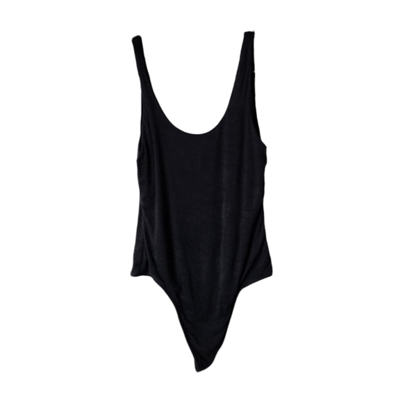 BABATON x ARITZIA ribbed bodysuit in black size S - Picture 1 of 6
